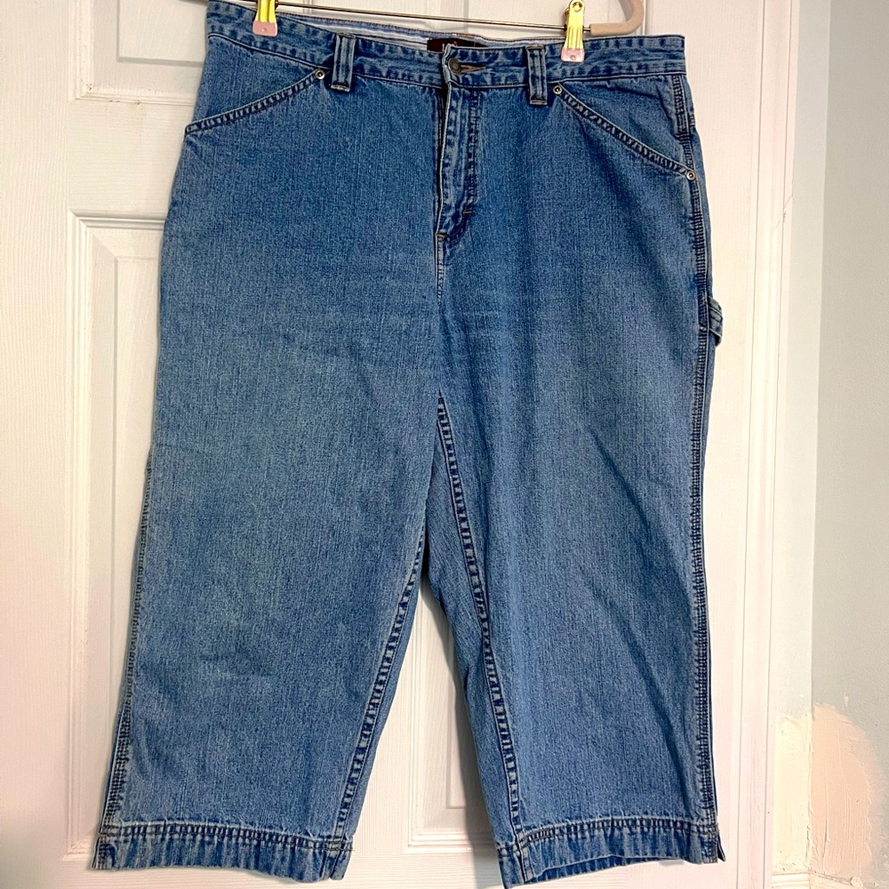 Lee jeans painter knee shorts